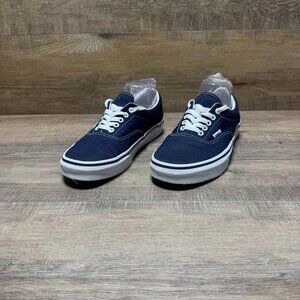 Vans Era Navy Blue Canvas Sneakers Women's Size 9.5